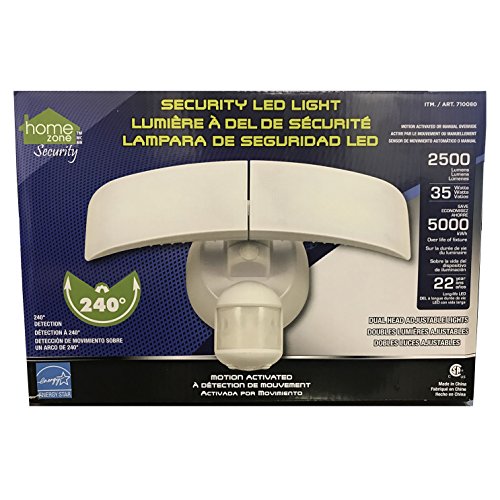 home zone security led motion sensor light manual